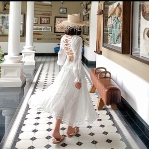 Zimmermann Suraya Inspired Cutout Midi Dress
